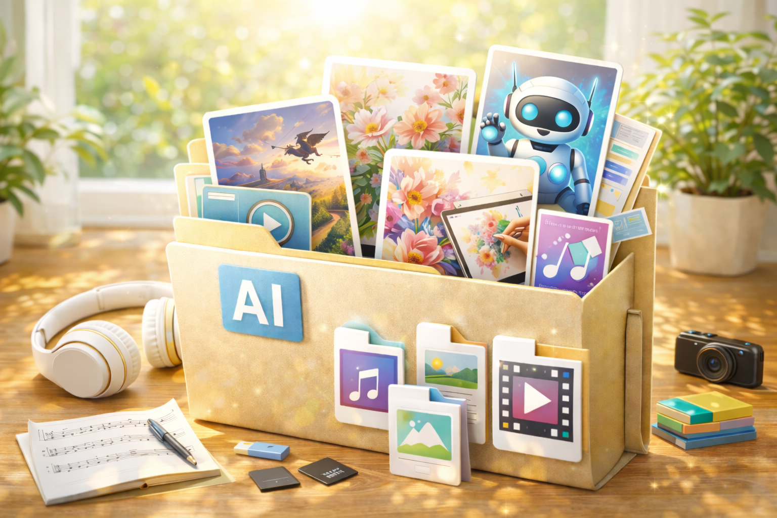 AIツールの活用、Webデザイン学習、音楽生成AIなど、新しい分野への挑戦を記録するカテゴリです。50代からの学び直しやAI活用方法に興味のある方に向けて、実体験をもとに発信しています。